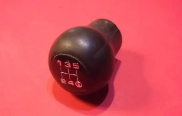 Audi A6 S6 C4 4A Gear lever shifter trim leather/knob 42793