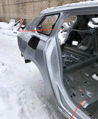 Opel Astra L Rear quarter panel 