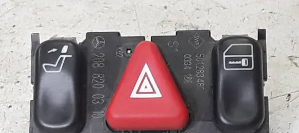 Mercedes-Benz E W210 Hazard light switch 2088200310