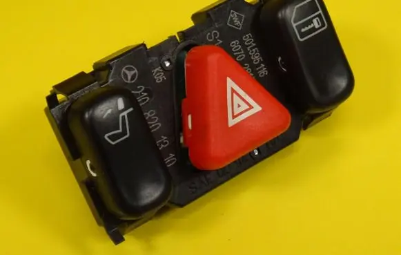 Mercedes-Benz E W210 Hazard light switch 2108201310