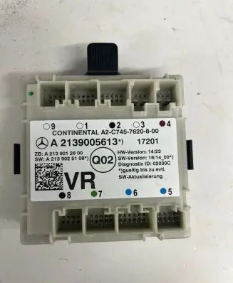 Mercedes-Benz E W213 Door control unit/module A2139005613 A2139012600 A217457620800