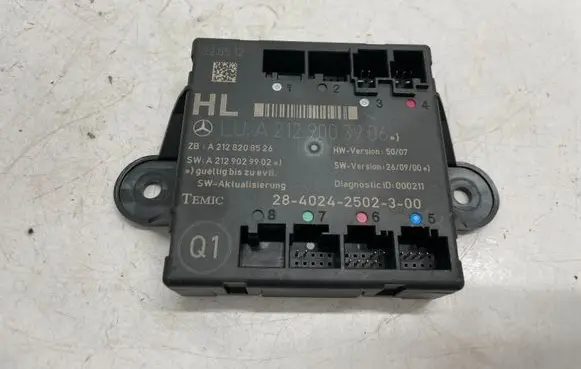 Mercedes-Benz E W212 Door control unit/module A2129003906 A2128208526 A2129029902