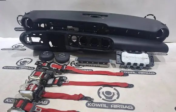 Mercedes-Benz A W177 Airbag set with panel A1776806102 A0008603701 A0008606601