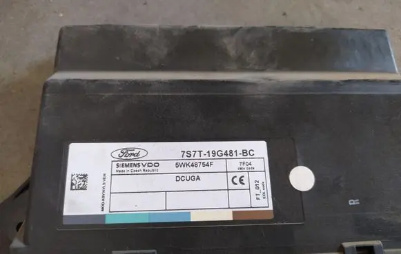 Ford Mondeo MK IV Comfort/convenience module 7S7T-19G481-BC