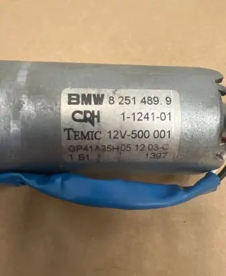 Bentley Continental Seat adjustment motor 8251489 12V500001 1124101