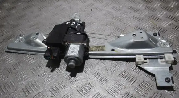 Peugeot 308 Rear door window regulator with motor 9680617480