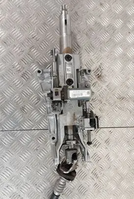 Steering wheel axle set