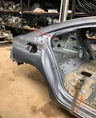 Peugeot 508 II Rear quarter panel 