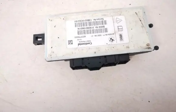 BMW 5 GT F07 Airbag control unit/module 6577928018601 3192801860n