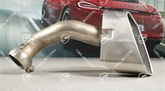 Porsche Cayenne (92A) Exhaust gas pipe 95811125111