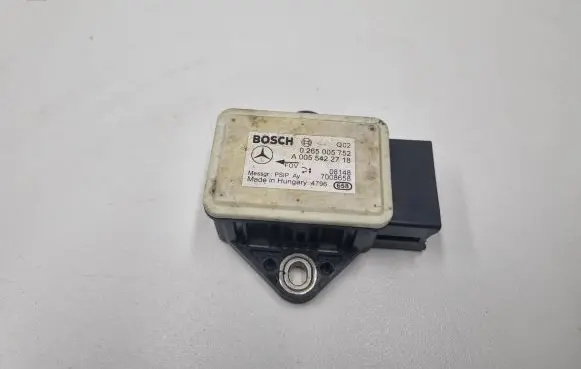 Mercedes-Benz E W211 ESP acceleration yaw rate sensor A0055422718 0055422718 0265005752