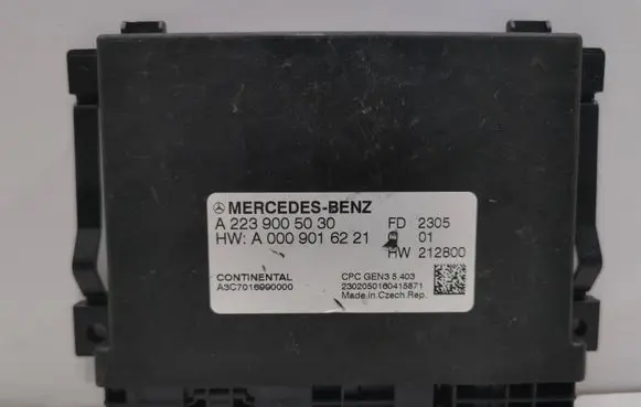 Mercedes-Benz S W223 Other control units/modules A2239005030 A3C7016990000 A0009016221