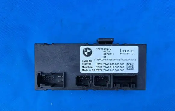 BMW 5 G60 G61 Tailgate/trunk control unit/module 5A74B11 HK7M219D E41015110