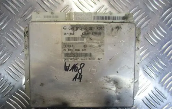 Mercedes-Benz A W168 ESP (stability system) control unit 0265453632