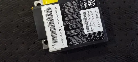 Volkswagen PASSAT B6 Airbag control unit/module 3C0909605M 391125