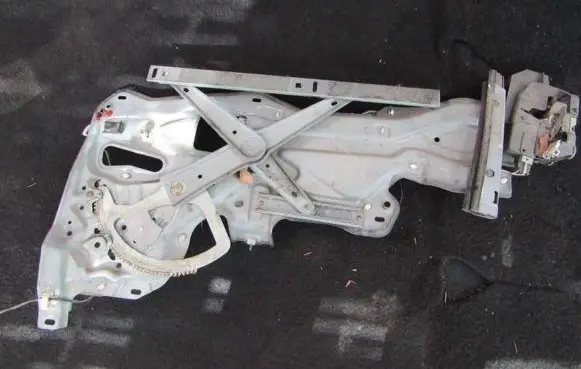 Renault Laguna I Sliding door window regulator with motor