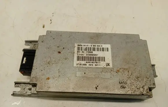 BMW 7 E65 E66 Voice control module 69608039 01000232C1 179588