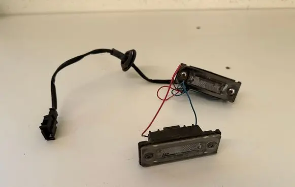 Volkswagen Caddy Number plate light 5321900