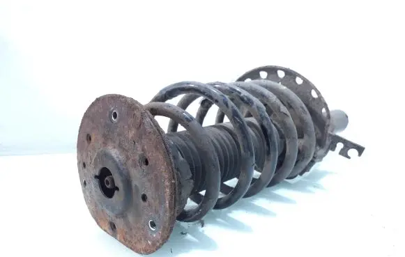 Front shock absorber with coil spring