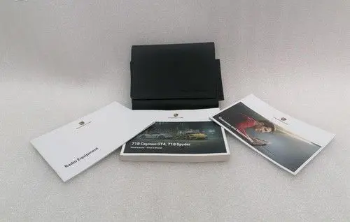 Porsche 718 Cayman 982 982c Owners service history hand book