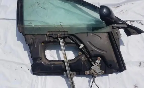 Audi A6 S6 C4 4A Sliding door window regulator with motor