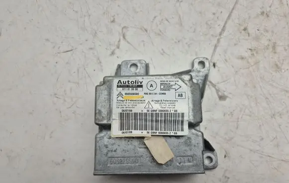 Peugeot Partner Airbag control unit/module 9665558380
