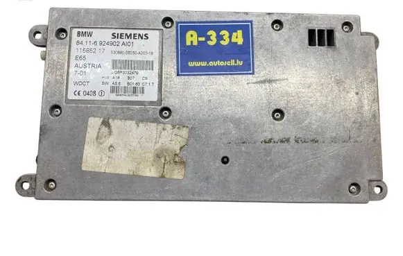 BMW 7 E65 E66 Phone control unit/module 6924902 84116924902