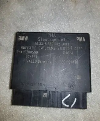 BMW X6 F16 Parking PDC control unit/module 6869502 13315110 01415700596