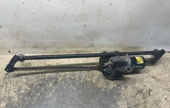 Opel Movano A Front wiper linkage and motor