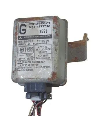 Mitsubishi Galant Immobilizer control unit/module MR252871 X1T13771M X1T10171T