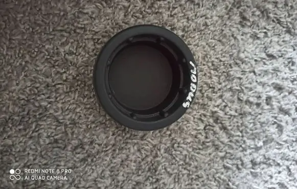 Cup holder front
