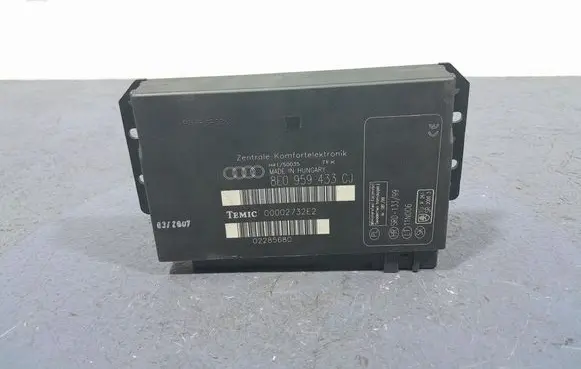 Audi A4 S4 B7 8E 8H Comfort/convenience module 8E0959433CJ