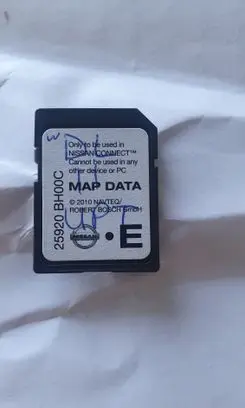 Nissan Juke I F15 Navigation maps CD/DVD 25915BH30E 25915BH10A 25920BH00C