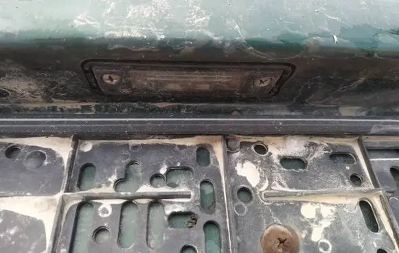 Volkswagen Golf IV Number plate light