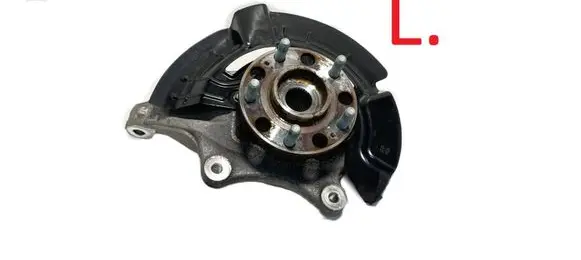 Front wheel hub spindle knuckle