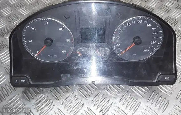 Volkswagen Eos Speedometer (instrument cluster) 1q0920863a