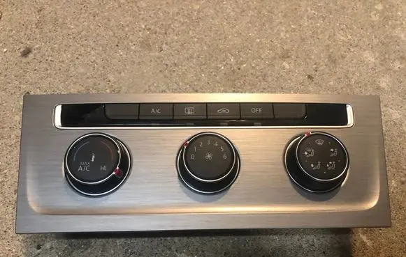 Volkswagen Golf VII Interior fan control switch 5G0907426Q