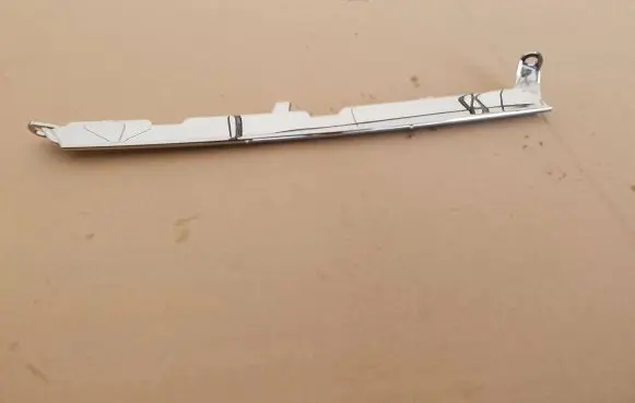 Renault Kadjar Rear bumper trim bar molding 923865855R