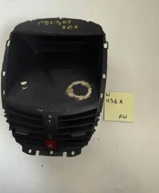 Peugeot 207 Dash center air vent grill 