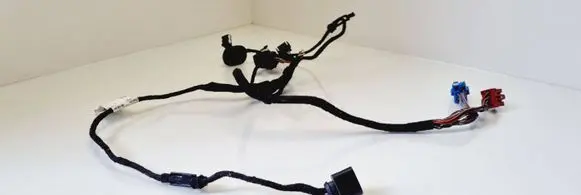 Audi A6 S6 C5 4B Rear door wiring loom 4B0971687 4B0959841 893971634