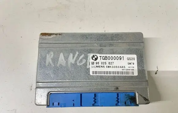 Land Rover Range Rover L322 Gearbox control unit/module TGB000091 96025627 5WK33504AS