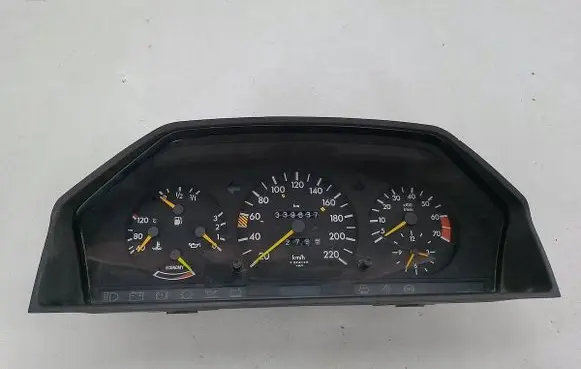 Mercedes-Benz E W124 Speedometer (instrument cluster) 1245409947
