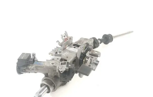 Steering wheel axle set