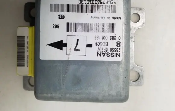 Nissan Micra Airbag control unit/module 285566F707