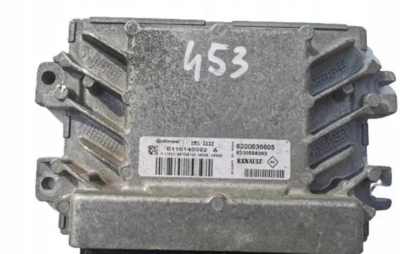 Dacia Logan Pick-Up Engine ECU kit and lock set S110140022A--