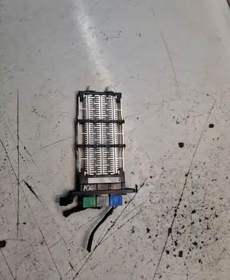Electric cabin heater radiator