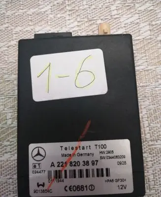 Mercedes-Benz GL X164 Auxiliary heating control unit/module A2218203897