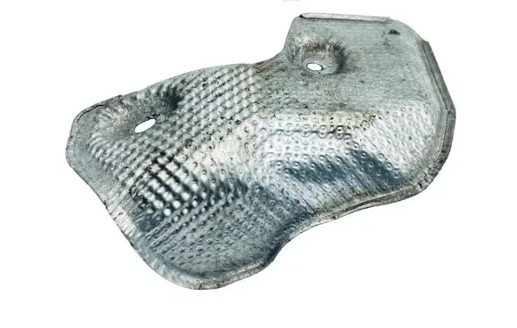 Heat shield in engine bay