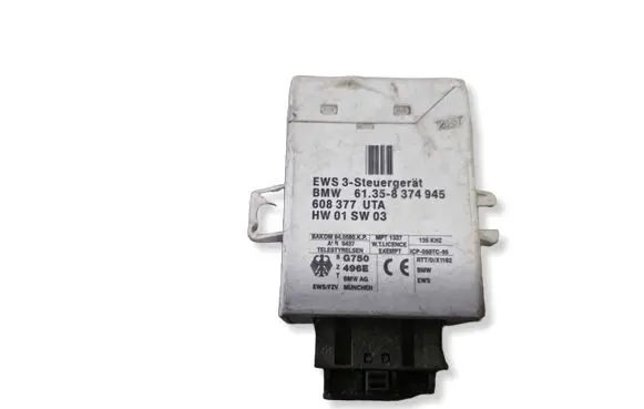 BMW 5 E39 Immobilizer control unit/module 61358374945 608377UTA