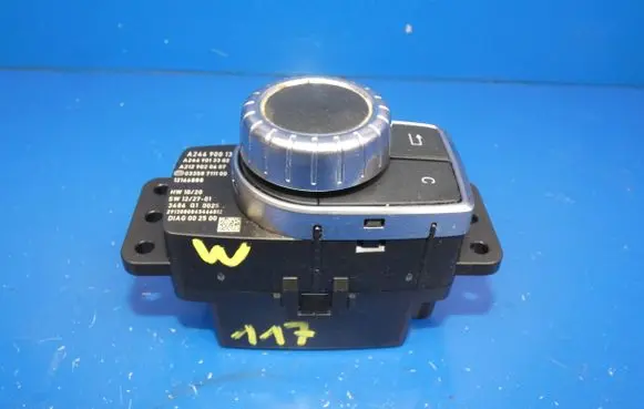 Mercedes-Benz CLA C117 X117 W117 Multifunctional control switch/knob A2469001309 A2469013302 A2129020607